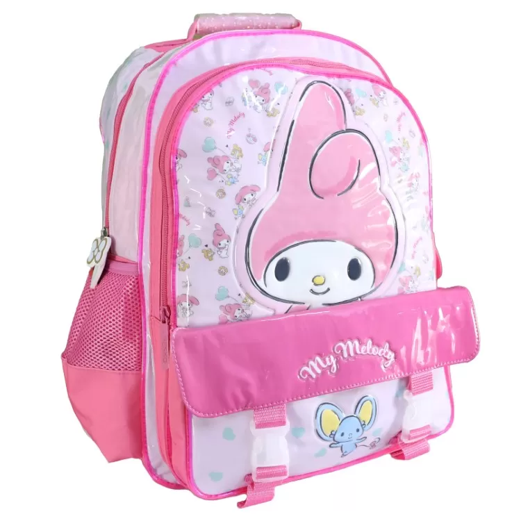 Mochila Escolar Cresko 2026 My Melody 18" Art.SR1202